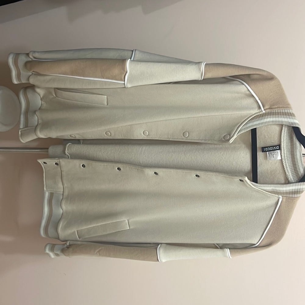 Oversized womens varsity jacket
